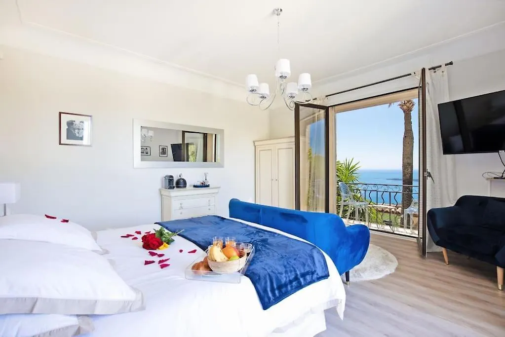 Le Castel Rose Super Cannes, Face Aux Iles De Lerins Vallauris Francie